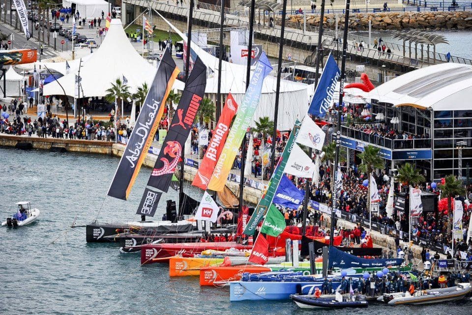 Start of the 2008 Volvo Ocean Race in Alicante
