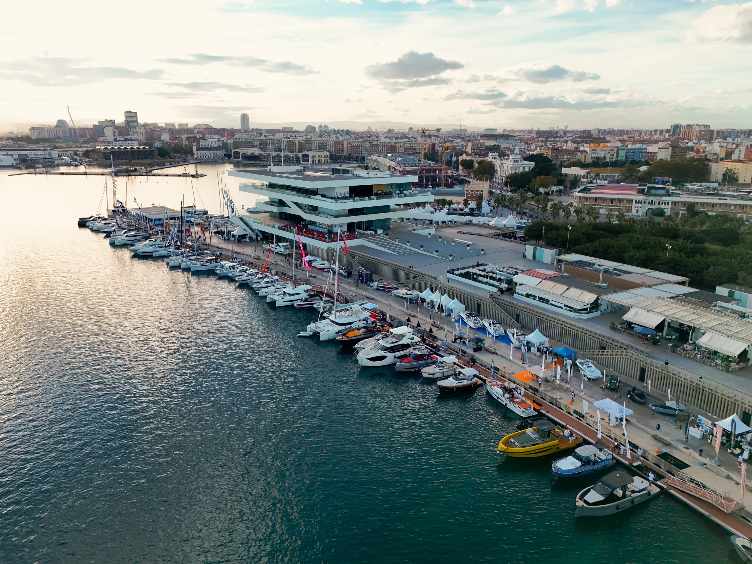Valencia Boat Show at Marina de Valencia
